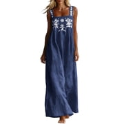 walmart blue floral dress Floral Blue Dresses for Women