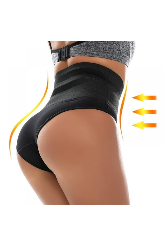 Women's Cotton High Waist Brief,Shaping Underwear Safety Trousers Body Shaping Clothes,Postpartum Support Girdle