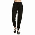 thumbnail image 1 of Women’s Cotton Jogger Pants with Drawstring and Pockets Elastic Waist Jogging Sweatpants Trousers Women Lounge Yoga Running Workout Womenswear, 1 of 3
