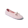 thumbnail image 1 of Women's Cotton Knit Slippers, Winter Warm Cute Home Slippers Soft Lightweight Terry Cloth House Shoes w/Stretchable Heel Design, Size 4.5-8.5, 1 of 8