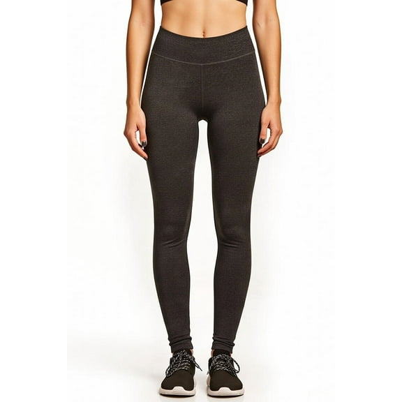 FashionStream Women's High Waist Cotton Legging Pants, Black