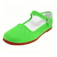 thumbnail image 1 of Women's Cotton Mary Jane Shoes Flat Ballet Slip On Colors, 1 of 3