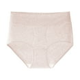 thumbnail image 1 of Women's Cotton Mid Rise Briefs Full Coverage Underwear Breathable Regular Fit Panties Soft Everyday Essential Comfort Basic Style, 1 of 2
