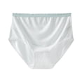 thumbnail image 1 of Women's Cotton Mid Rise Briefs Full Coverage Underwear Breathable Regular Fit Panties Soft Everyday Essential Comfort Basic Style, 1 of 2