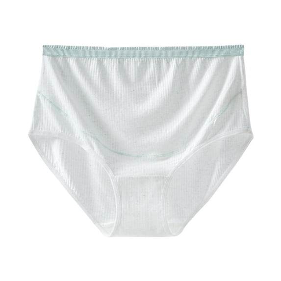 Women's Cotton Mid Rise Briefs Full Coverage Underwear Breathable Regular Fit Panties Soft Everyday Essential Comfort Basic Style