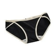 thumbnail image 1 of Women's Cotton Mid-Rise Briefs Seamless Breathable Underwear Tag-Free Comfort Fit Stretch Panties Everyday Essential Soft Triangle Panty, 1 of 3