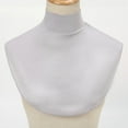 thumbnail image 1 of Women's Cotton Mock Turtleneck Dickey Half Top Collar Neck Blouse False Fake Neck, 1 of 6