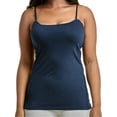 thumbnail image 1 of Women's Cotton Plus Size Camisole Tank Top - Navy - X-Large, 1 of 2