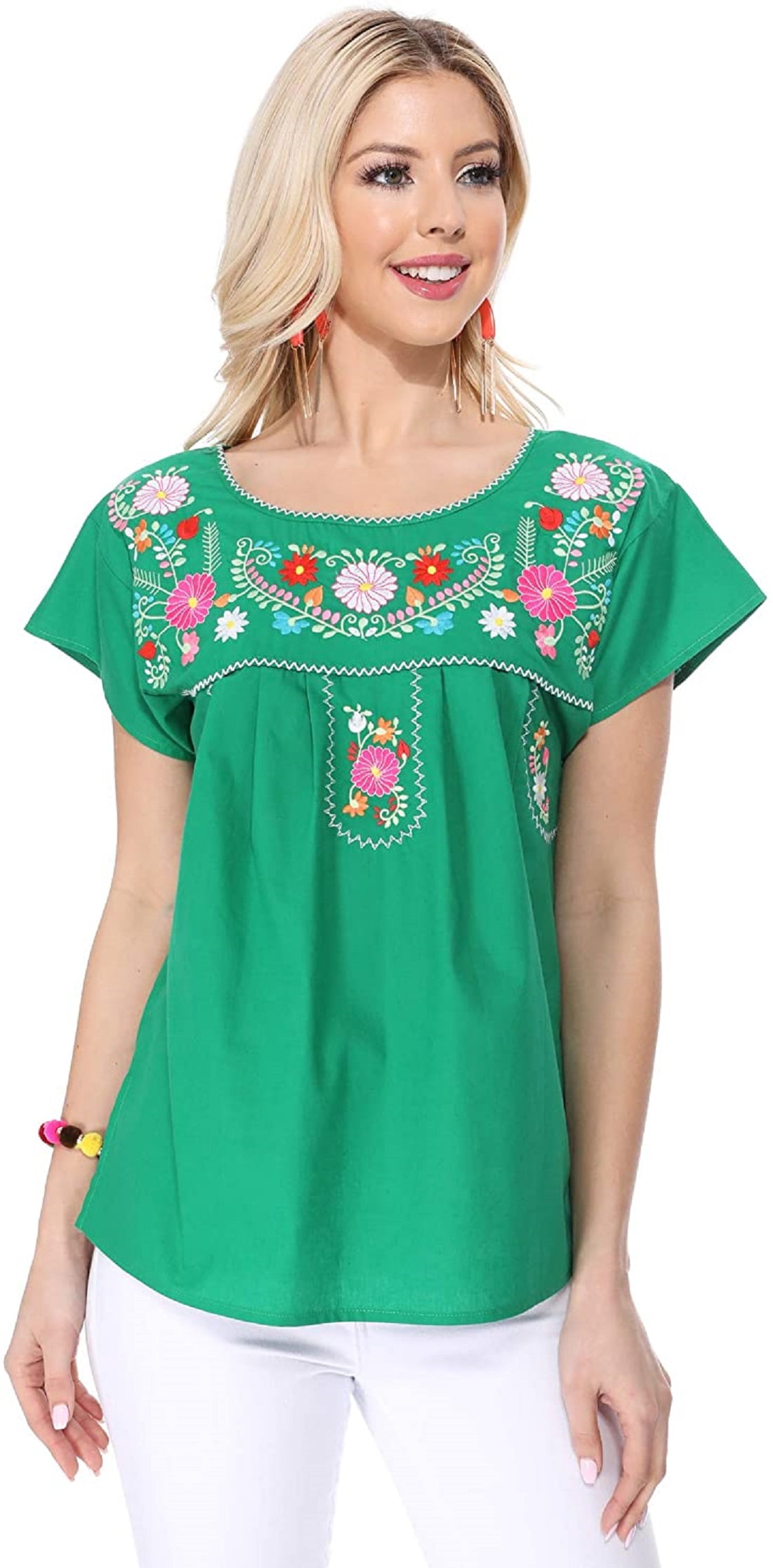 Mexican blouses deals walmart