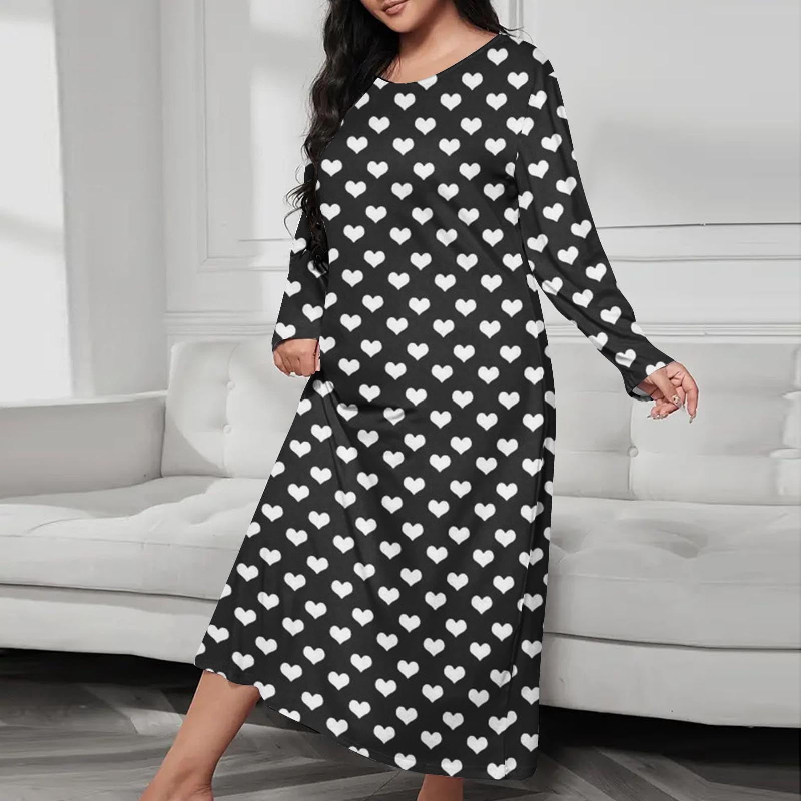 womens sleep dress cotton Graycee Cotton Nightgown Hand Block Print Sleep Dress