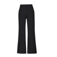 thumbnail image 1 of Women's Cotton Sweatpants Lounge Sweat Pants High Waisted Open Bottom Casual Yoga Pants for Women with Pockets Black L, 1 of 4