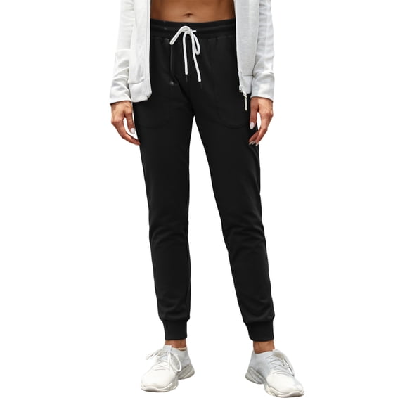 SPECIAL MAGIC Women’s Cotton Sweatpants with Pockets Athletic Joggers with Drawstring for Casual, Loungewear & Workout