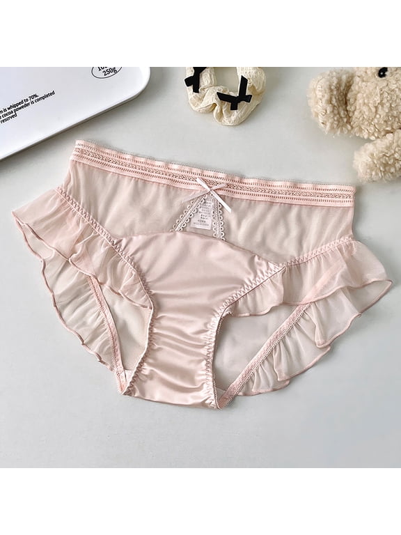 Women's Cotton Underwear Cotton Sexy Underwear for Women Women S Breathable Comfortable Soft And Sexy Lace Satin Underwear the Perfect Gift for a Lady Girl