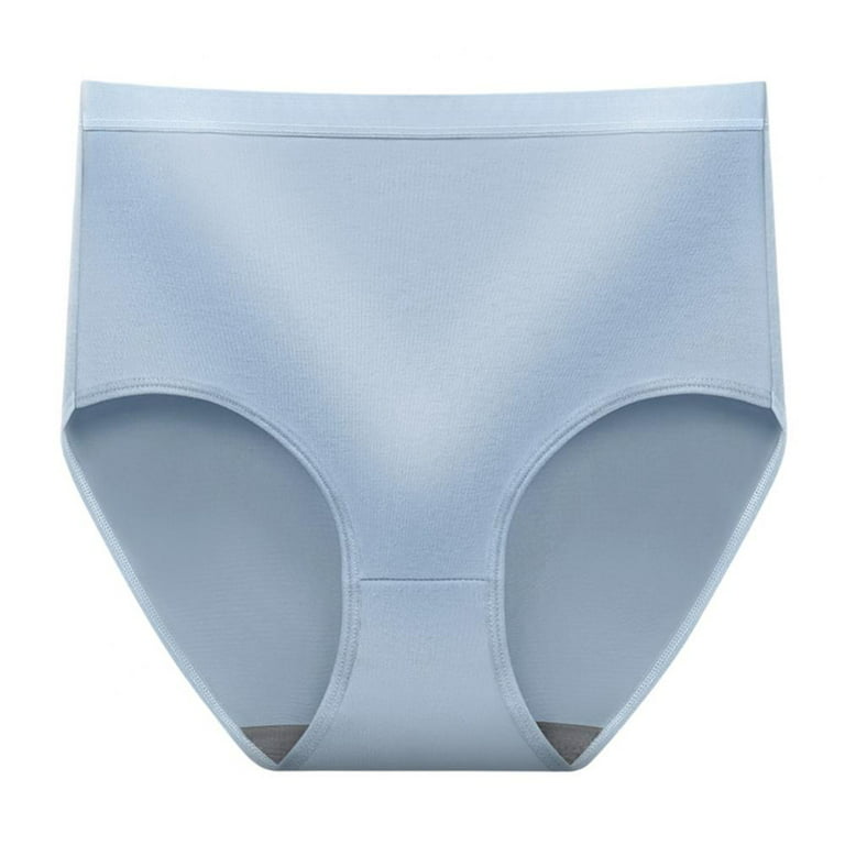 Women's Cotton Underwear High Waist Stretch Briefs Soft Underpants