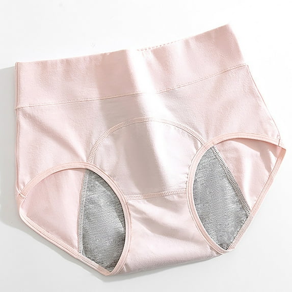 Women's Cotton Underwear Menstrual Anti-Leakage Menstrual Pants Cotton High Waist Waist Women's Physiological Pants