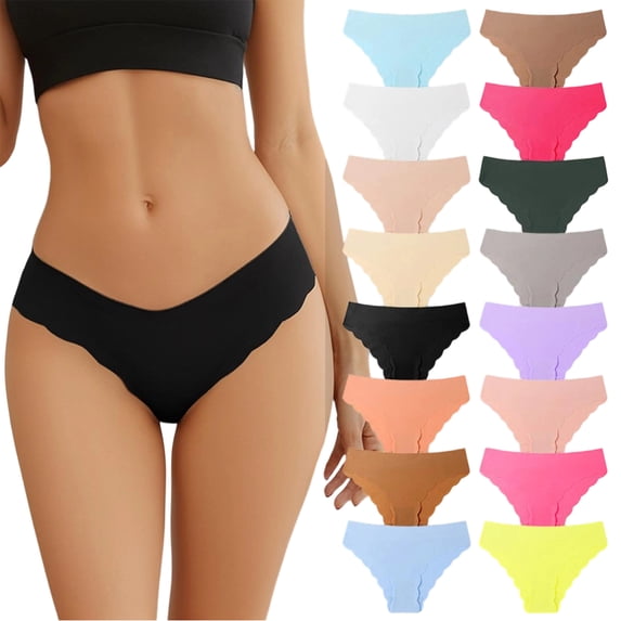 Women's Cotton Underwear Soft Skin Friendly Moisture Wicking Full Coverage Panties