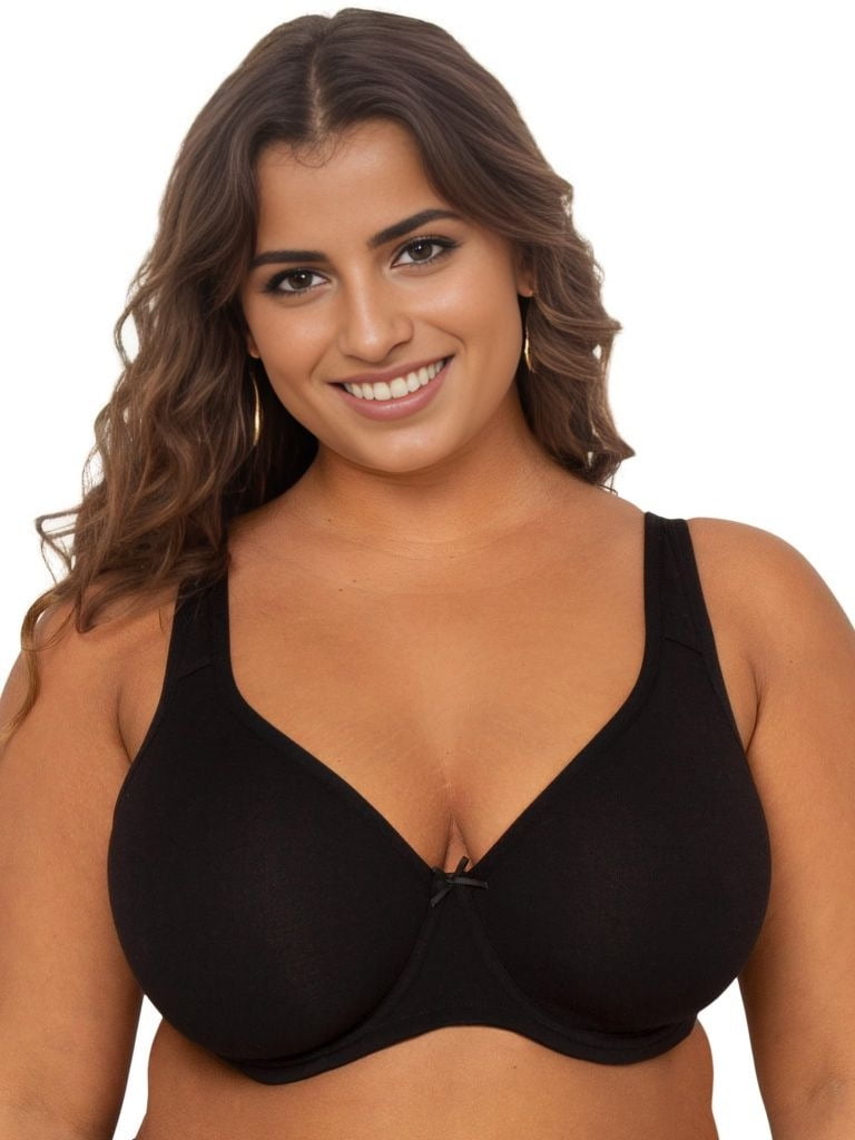 Women's Cotton Unlined Underwire Bra - Walmart.com