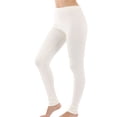 thumbnail image 1 of Women's Cottonique W12239 Latex Free Cotton Thermal Base Layer Legging (Natural 6), 1 of 6