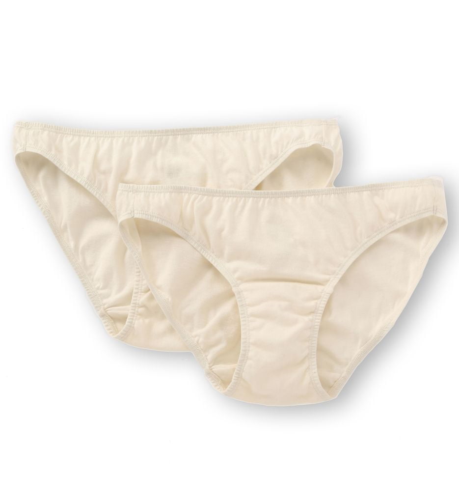 Ecoer- Women's Organic Cotton Thong Cotton Breathable Panties