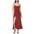 thumbnail image 1 of Women's Covet X-Back Maxi Dress Rust 8, 1 of 1