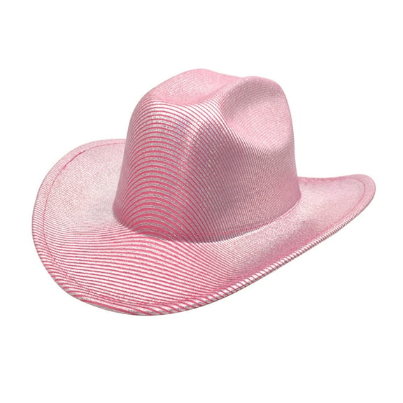 Women's Cowboy Hat with Big Brim Cowgirl Hat Western Bowler Hat Carnival