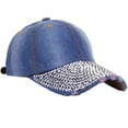 thumbnail image 1 of Women's Cowboy Hats Fashion Hat Encrusted Full Rimmed Cowboy Hat Cap Sunshade Outdoor Hat Women's Accessories Cowboy, 1 of 5