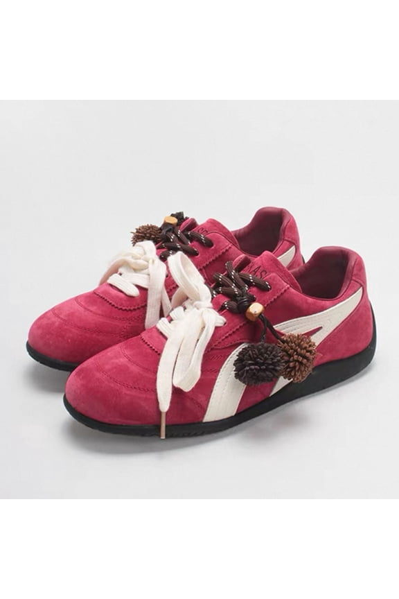 Women's Cowhide Version Retro Breathable Casual German Training Shoes For Women 2025 Mandarin Duck Shoelaces Versatile Sports And Leisure Gump Shoes