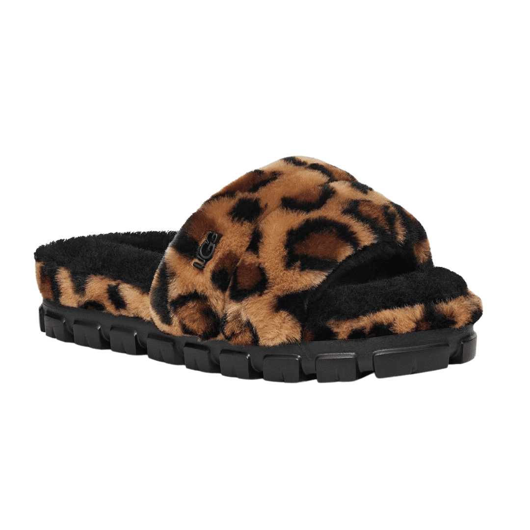 Womens Slippers Ugg Cozette Slipper Leopard Womens Slippers