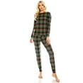 thumbnail image 1 of Women's Cozy Christmas Fleece-Lined 2-Piece Matching Jogger Sets, 1 of 5