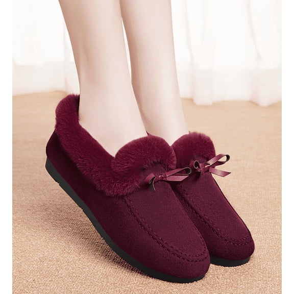 Women's Cozy Cotton Slippers for Indoor & Outdoor - House Shoes