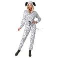 thumbnail image 1 of Women's Cozy Dalmatian Costume Jumpsuit, 1 of 7