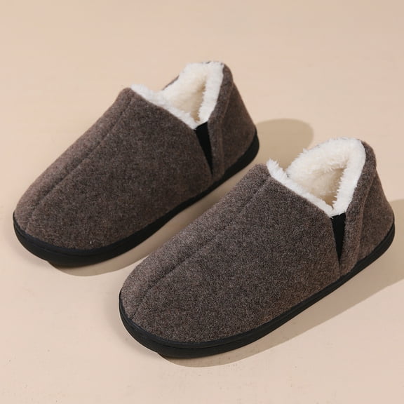 Women's Cozy Felt Slippers - Warm Cotton Lining & comfortable Insoles. Anti-Slip Sole for Safe Indoor and Outdoor Use.
