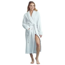 Women’s Cozy Fleece Bathrobe – Plush Comfort Robe for Women