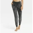 thumbnail image 1 of Women’s Fleece Jogger Pants Color Gray XS, 1 of 4
