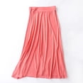 thumbnail image 1 of Women's Cozy Large Size Feminine Stretchy Vacation Comfortable Loose Skirts Casual Wear Ladies' Lace And Lace Hollow Knitted Skirt And Ankle Skirt Casual Summer Elegant Wear for Women, 1 of 3
