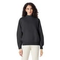 thumbnail image 1 of Women's Cozy Turtleneck Sweater Autumn Winter Knitted Top Warm Pullovers For Layering, 1 of 2