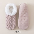 thumbnail image 1 of Women's Cozy Winter Slipper Socks, Thick Fuzzy Lining and Reliable Non-Slip Bottoms US 6 to 11, 1 of 6