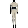 thumbnail image 1 of Women's Cream Two-Piece Set, Stage Performance Cloth, Movie Character Outfit, 1 of 7
