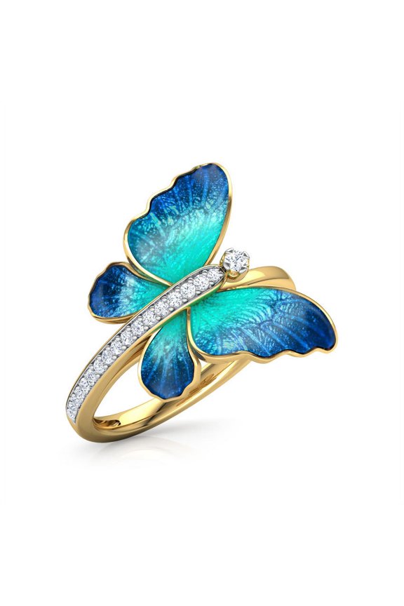 Women's Creative Butterfly Fashion Insect Cool Ring