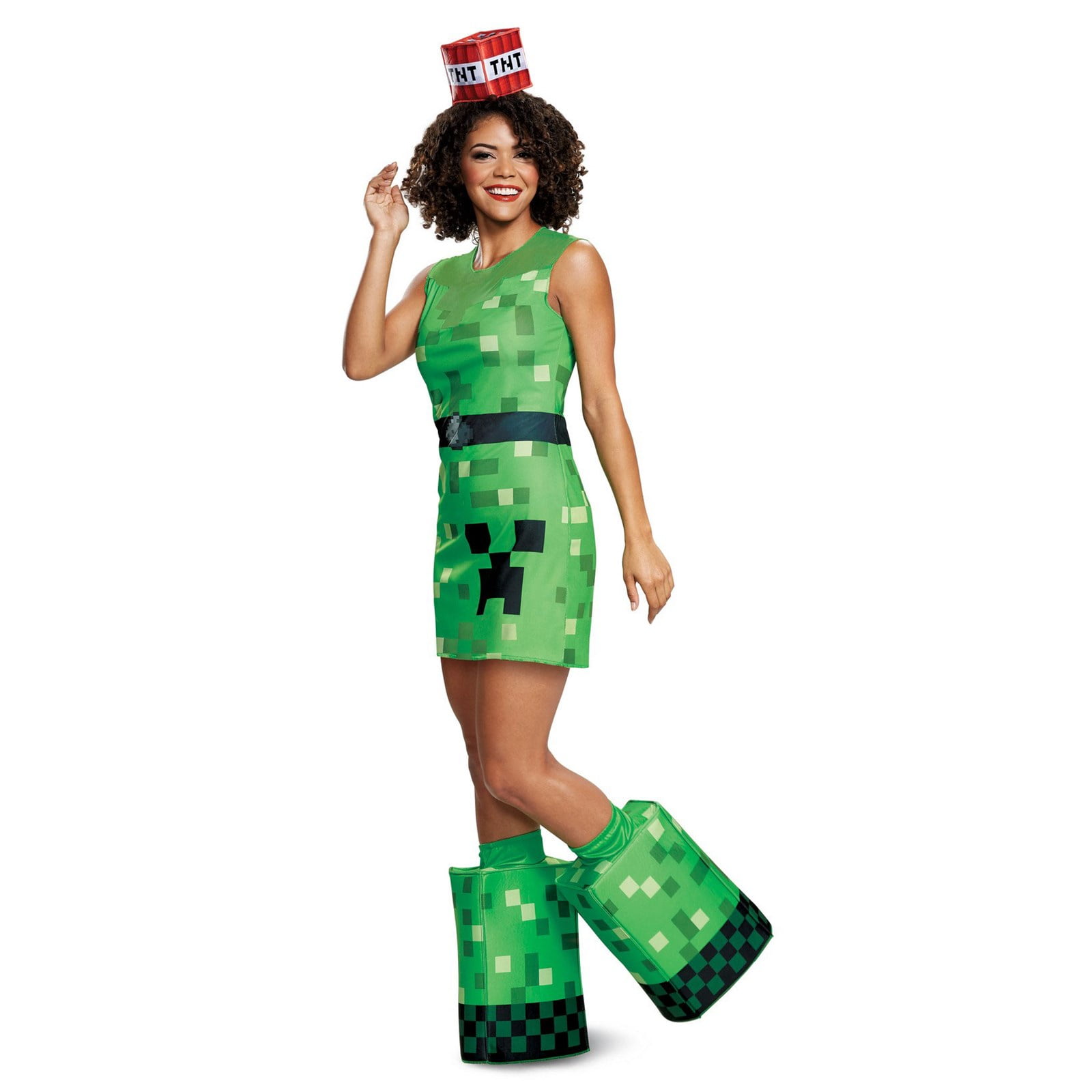 Disguise Herren Minecraft Armor Kostüm Für Erwachsene – Inkl. 3D-Oberteil & Charakter-Kopfbedeckung, Offiziell Lizenziert