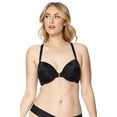 thumbnail image 1 of Women's Creme Bralee 19021 Night Fever Front Hook Strappy Back Bra (Black 42C), 1 of 4