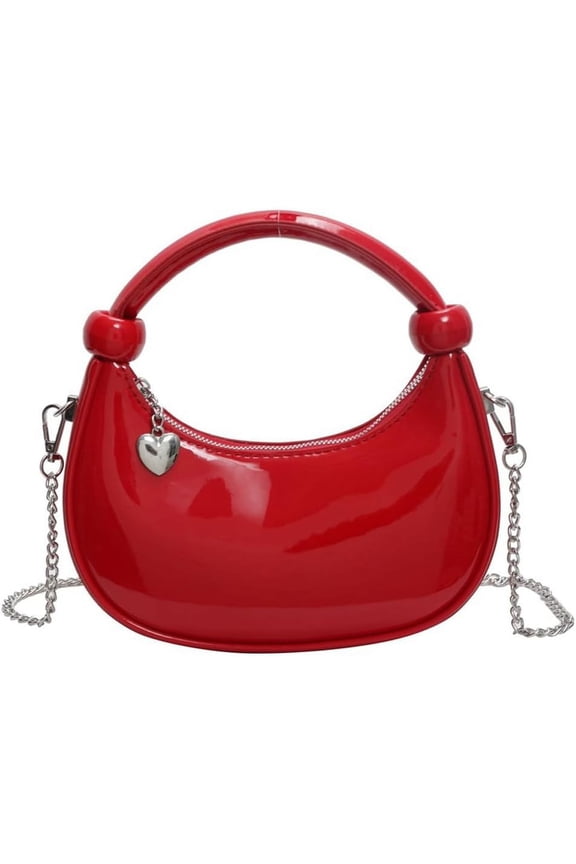 Women's Crescent Shoulder Bags, Fashion Mini Crossbody Bags, Women's Knot Handbags