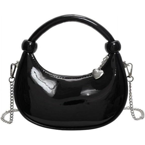 Women's Crescent Shoulder Bags, Fashion Mini Crossbody Bags, Women's Knot Handbags