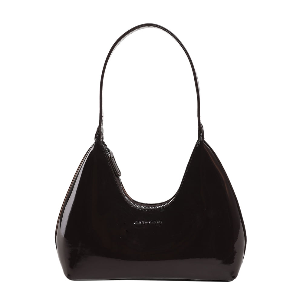 ☆HAH ARCHIVE☆ AP Edition Crescent Coated Hobo Bag Black S# After Pray Edition | Crescent Coated Hobo Bag S - Black