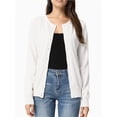 thumbnail image 1 of Women's Crew Neck Button Down Long Sleeve Cardigan Sweater, 1 of 4