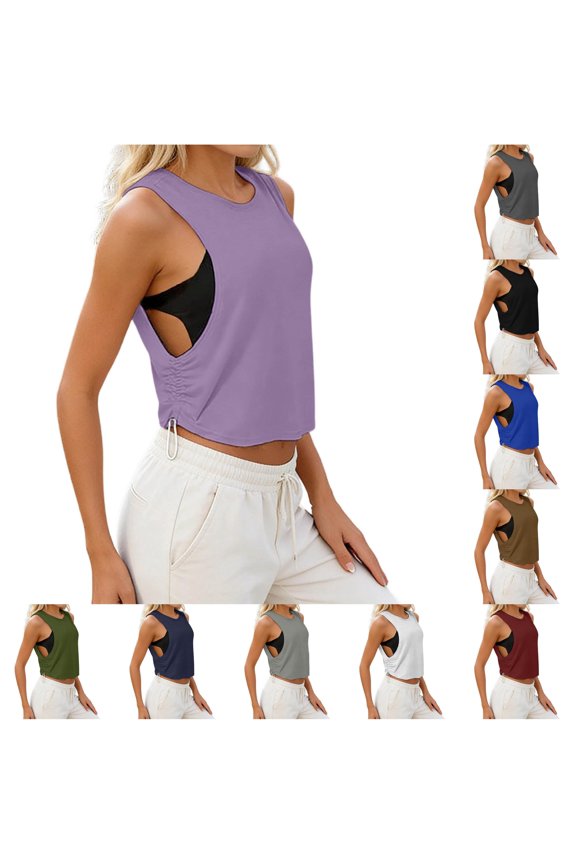 Women's Crew Neck T Shirt For Everyday Comfort And Fit Lightweight Breathable Blend Top Casual Wear Construction Easy Care Workout Tops for Women
