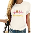 thumbnail image 1 of Women's Crew Neck Tee with Cute Graphics, 1 of 3