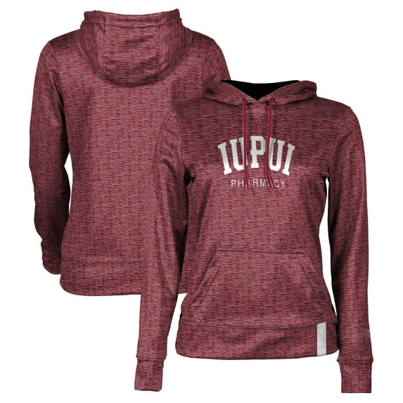 Women's Crimson IUPUI Jaguars Pharmacy Pullover Hoodie