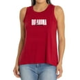thumbnail image 1 of Women's Crimson Oklahoma Sooners A-Line Hannah High Neck Tank Top, 1 of 2
