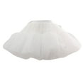 thumbnail image 1 of Women's Crinoline Petticoat Underskirt Elastic Waist Organza Skirt for Prom, 1 of 9